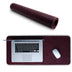 Top Grain Leather Extended Mouse Pad - Desk Mat Damson