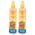 Burt's Bees for Pets Detangling Spray | Made with Lemon & Linseed to Nourish Dogs' Coats | Best Fur Detangler, Cruelty Free, Sulfate & Paraben Free, pH Balanced for Dogs - Made in USA, 10 Oz - 2 Pack