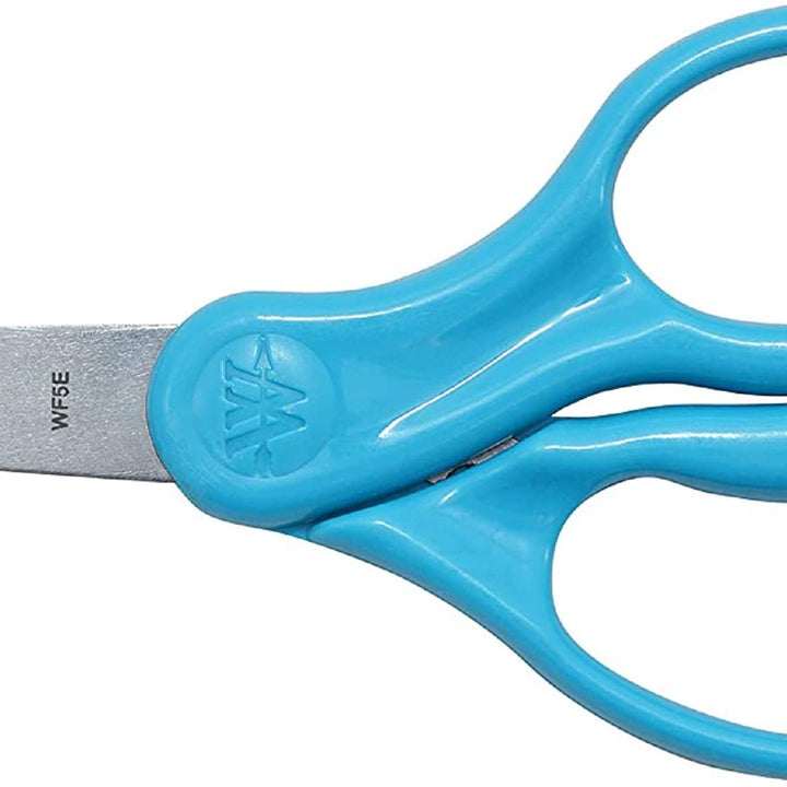 Westcott Right- & Left-Handed Scissors For Kids, 5’’ Pointed Safety Scissors, Assorted, 12 Pack (13141)