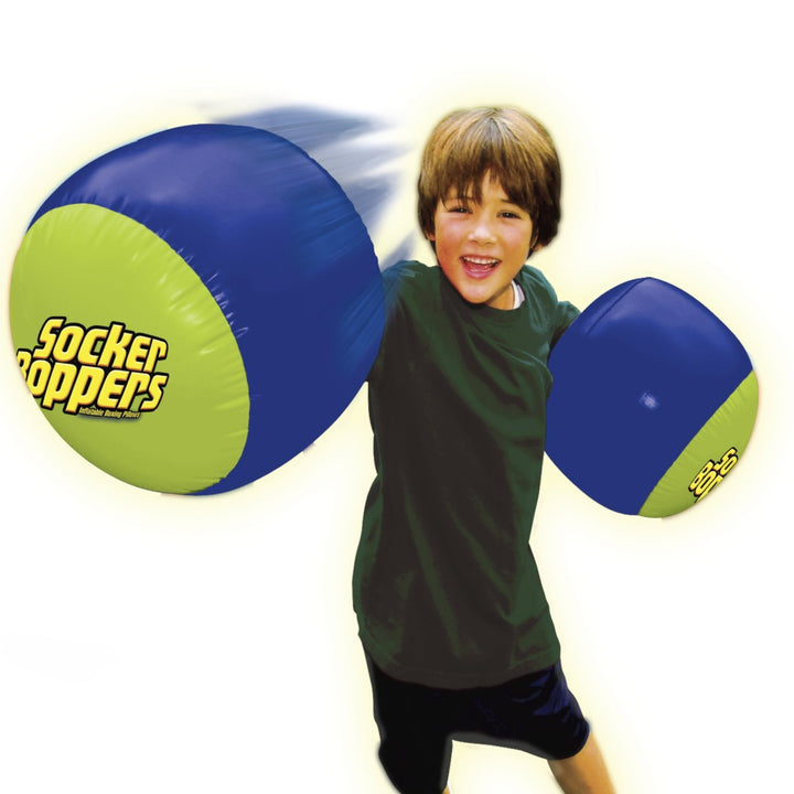 Socker Boppers Inflatable Boxing Pillows - One Pair Boppers