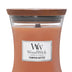WoodWick Pumpkin Butter Hourglass Candle, 9.7 oz., Medium, Fall Candle with Crackling Wick for Smooth Burn, Aromatherapy Soy Wax Blend Medium Hourglass Candle