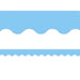 Teacher Created Resources Light Blue Scalloped Border Trim (TCR8776) Each strip measures 2-3/16" x 35"