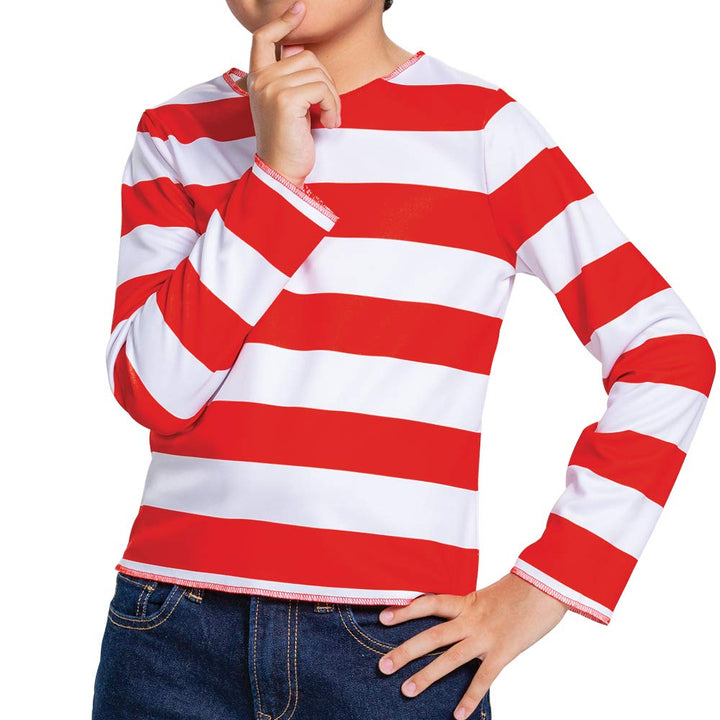 Disguise Kids Classic Where's Waldo Costume Small (4-6)