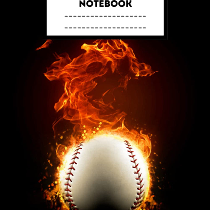 Composition Notebook: Baseball Wide Ruled Book | 8.5 x 11 in, 120 Pages | Back to School Supplies for Boys and Girls, Students and Teachers: 3rd Edition