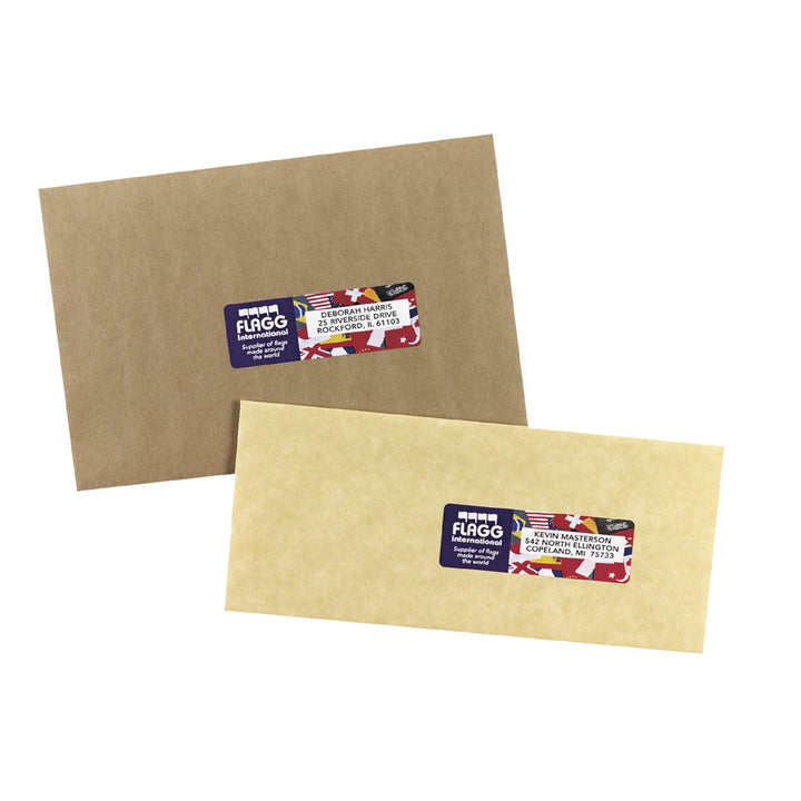 Avery Print-to-The-Edge Printable Address Labels with Sure Feed, 1.25" x 3.75", White, 300 Blank Mailing Labels (06879)