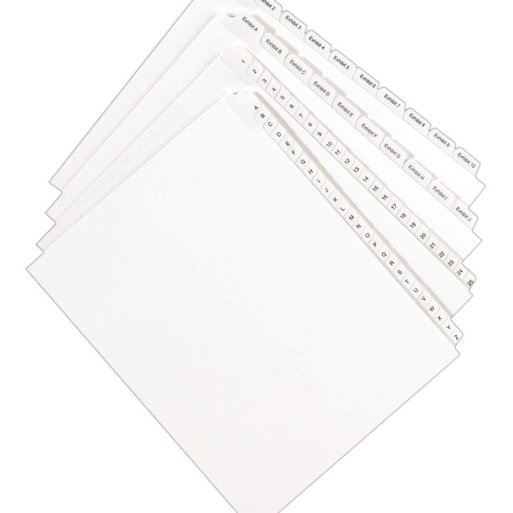 Avery Collated Legal Exhibit Dividers, Allstate Style, 176-200, Side Tab, 8.5 x 11 inches, 1 Set (82190)