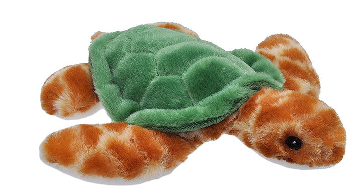 Wild Republic EcoKins Mini Sea Turtle Stuffed Animal 8 inch, Eco Friendly Gifts for Kids, Plush Toy, Handcrafted Using 7 Recycled Plastic Water Bottles (24804)