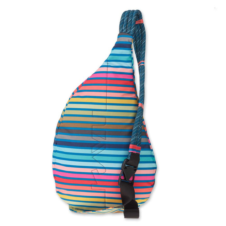 KAVU Original Rope Sling Bag Polyester Crossbody Backpack - Carbon Tribal One Size