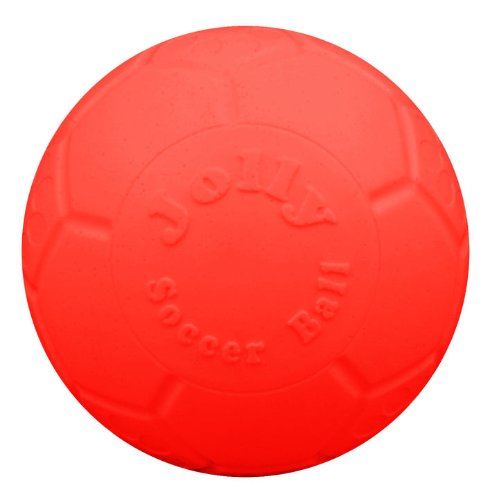 Jolly Pets Medium Soccer Ball Floating-Bouncing Dog Toy, 6 inch Diameter, Orange (SB06 OR) Small/Medium: 6 Inch Diameter