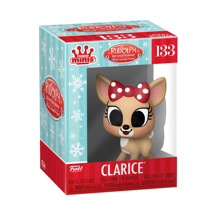 Funko Pop! Minis: Holiday - Rudolph The Red-Nosed Reindeer, One Mini Vinyl Figure (Styles May Vary)