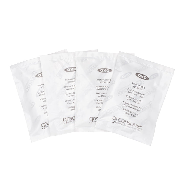 OXO Good Grips GreenSaver Carbon Filter Refills 4 Pack