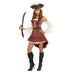 Amscan Castaway Pirate Costume Set (1 Pc.) - Authentic Design - Perfect for Parties & Halloween Multi-colored Small