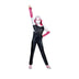 MARVEL Spider-Gwen Official Adult Halloween Costume - Premium Quality Hooded Jumpsuit with Pull On Fabric Mask Small