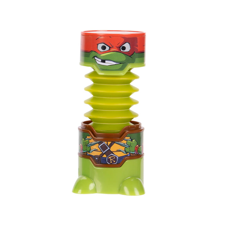 TMNT Figures 4-Pack Officially Licensed Bendable Fun Iconic Characters, Great Sensory Fidget Play Pop Out Tubes