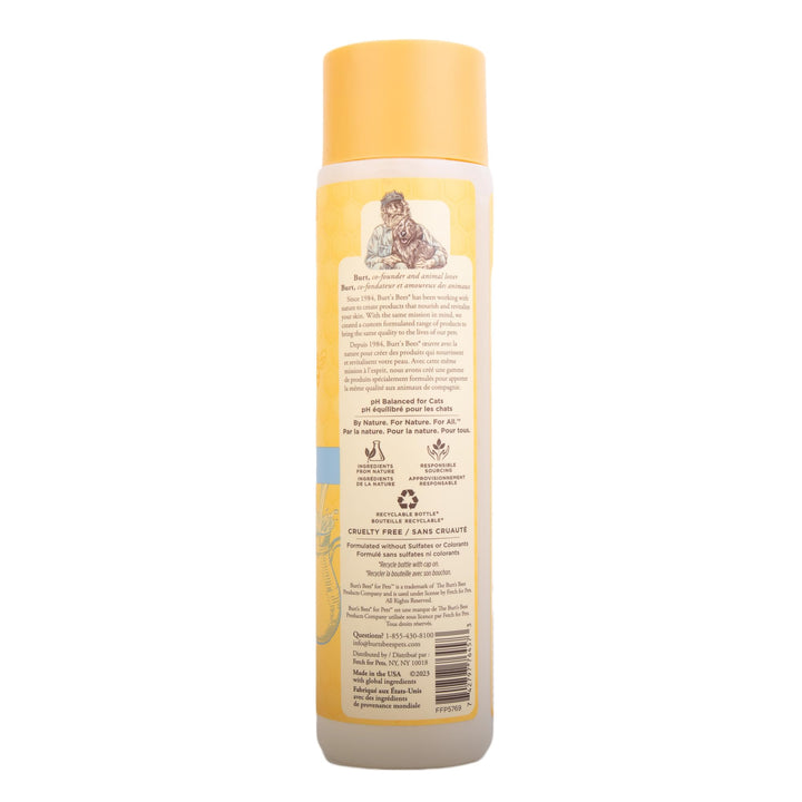 Burt's Bees for Pets Naturally Derived Kitten Tearless Shampoo with Buttermilk, Cat Shampoo, Kitten Shampoo for Cats - Cat Grooming Supplies, Cat Bath Supplies, 10 Fl Oz - 6 Pack 10 Fl Oz (Pack of 6)