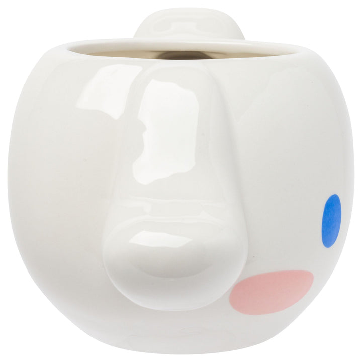Silver Buffalo Sanrio Hello Kitty and Friends Cinnamoroll Ceramic 3D Sculpted Mug, 20 Ounces