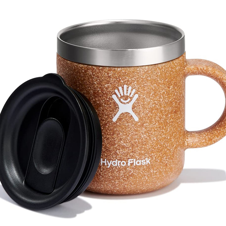 Hydro Flask Stainless Steel Reusable Mug - Vacuum Insulated, BPA-Free, Non-Toxic 6 Oz Bark