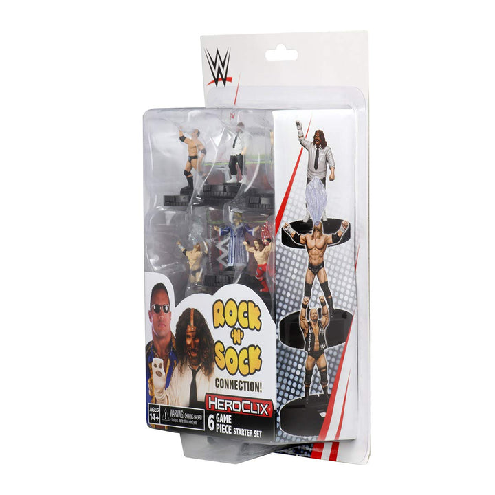 WizKids WWE Heroclix: The Rock ‘N’ Sock Connection 2-Player Starter Set