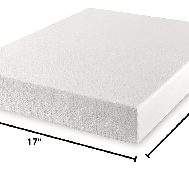 Best Price Mattress 8 Inch Full Mattress Bed-In-A-Box, Green Tea Memory Foam , White