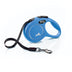 Flexi New Classic Retractable Dog Leash (Tape), Ergonomic, Durable and Tangle Free Pet Walking Leash for Dogs, 10 ft, Extra Small, Blue Extra Small - 10 ft