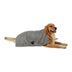 Bone Dry Pet Grooming Towel Collection Absorbent Microfiber X-Large, 41x23.5", Striped Gray