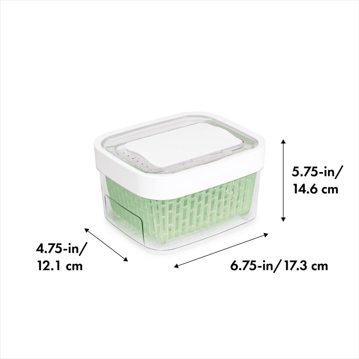 OXO, Good Grips Storage Container, White, 1.6 Quart Small - 1.6 QT