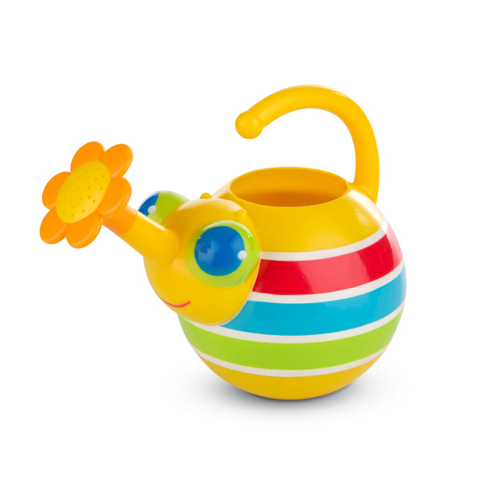 Melissa & Doug Sunny Patch Giddy Buggy Watering Can With Flower-Shaped Spout - Kid-Friendly Garden-Themed Pretend Play Watering Can For Kids