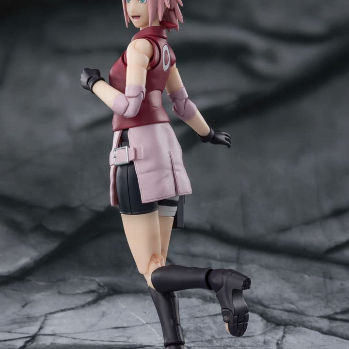 TAMASHII NATIONS - Naruto Shippuden - Sakura Haruno - Inheritor of Tsunade's Indominable Will, Bandai Spirits S.H.Figuarts Action Figure Sakura Haruno -Inheritor of Tsunade's Indominable Will-