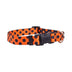 Yellow Dog Design Standard Easy-Snap Collar, Halloween Polka Dot, Large 18" - 28" Large 18" - 28"