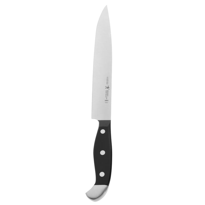 HENCKELS Statement Razor-Sharp 8-inch Slicing Knife, German Engineered Informed by 100+ Years of Mastery, Black/Stainless Steel