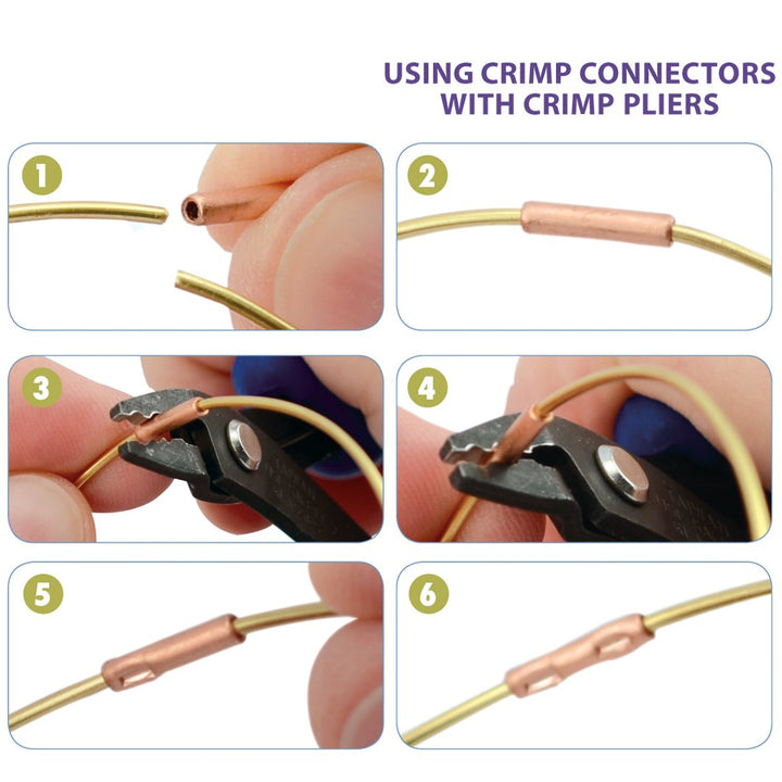 Artistic Wire Large Wire Crimp Connectors