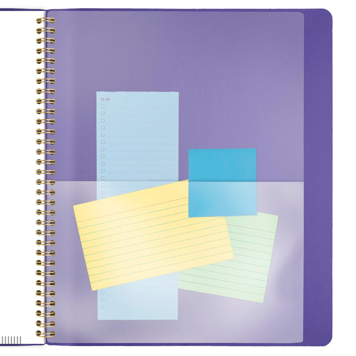 AT-A-GLANCE 2025 Planner, Monthly, 9” x 11”, Large, Contemporary, Purple (70250X1425) 2025 New Edition