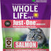 Whole Life Pet Just One Salmon - Cat Treat Or Topper - Human Grade, Freeze Dried, One Ingredient - Protein Rich, Grain Free, Made in The USA Salmon Fillet 7.5 Ounce (Pack of 1)