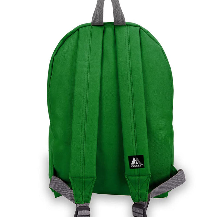 Everest Basic Backpack, Emerald Green, One Size