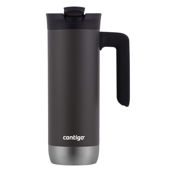 Superior 2.0 Stainless Steel Travel Mug with Handle and Leak-Proof Lid, Double-Wall Insulation Keeps Drinks Hot up to 7 Hours or Cold up to 18 Hours, 20oz Sake