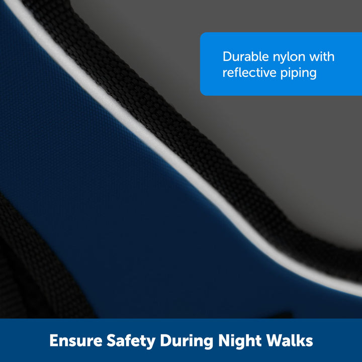 PetSafe EasySport Harness, Adjustable Padded Dog Harness with Control Handle and Reflective Piping, from The Makers of The Easy Walk Harness Orange Small