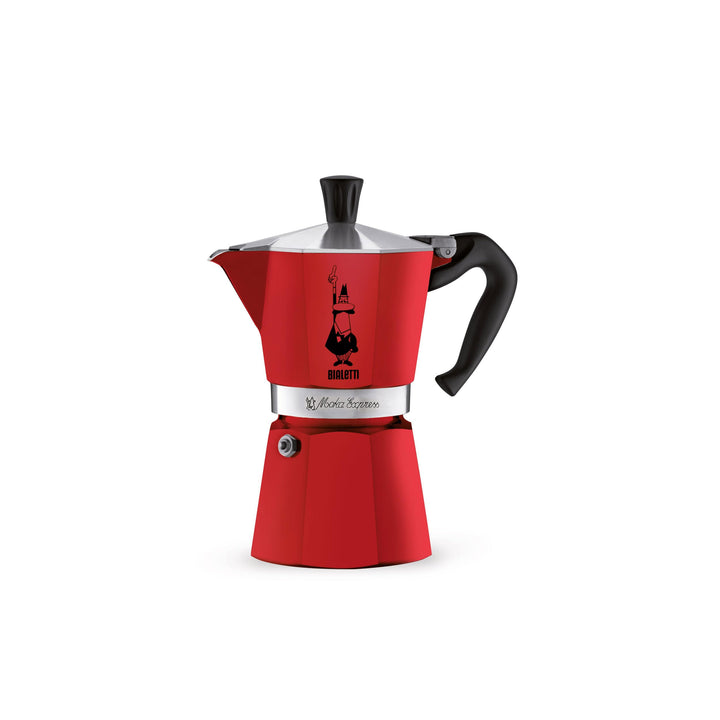 Bialetti - Moka Express: Iconic Stovetop Espresso Maker, Makes Real Italian Coffee, Moka Pot 3 Cups (4.3 Oz - 130 Ml), Aluminium, Silver 3-Cup