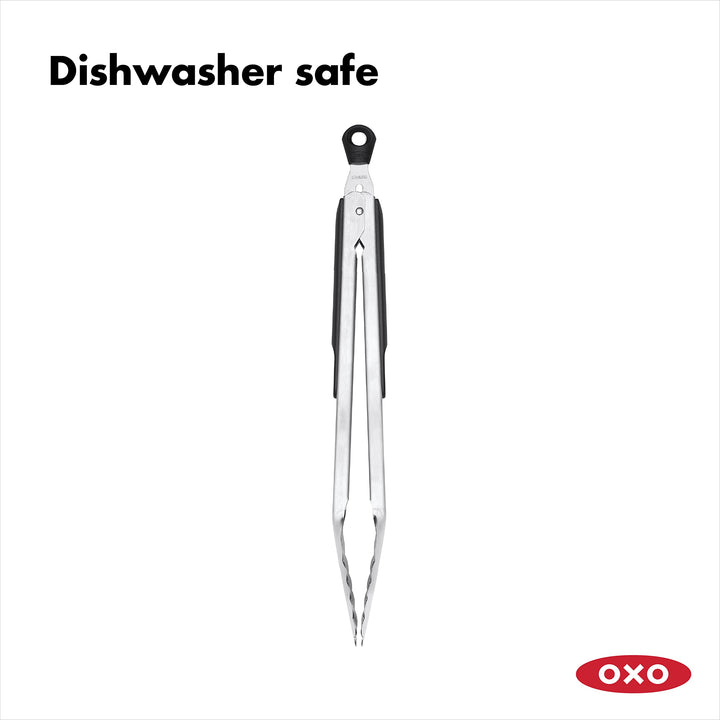 OXO Good Grips 12-Inch Stainless-Steel Locking Tongs