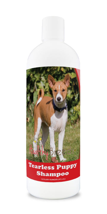 Healthy Breeds Basenji Tearless Puppy Dog Shampoo 16 oz