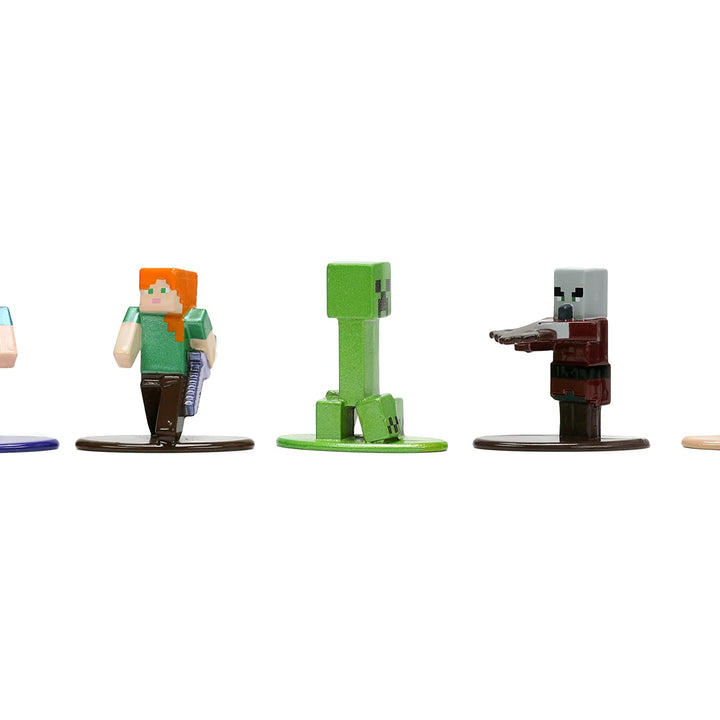 Minecraft Caves and Cliffs 1.65" 18-Pack Series 8 Die-cast Figures, Toys for Kids and Adults