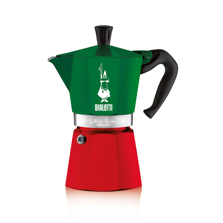 Bialetti - Moka Express: Iconic Stovetop Espresso Maker, Makes Real Italian Coffee, Moka Pot 3 Cups (4.3 Oz - 130 Ml), Aluminium, Silver 3-Cup