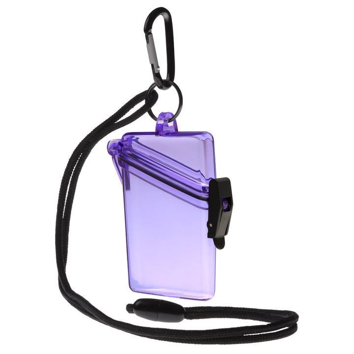 Witz See it Safe Waterproof ID/Badge Holder Case Purple