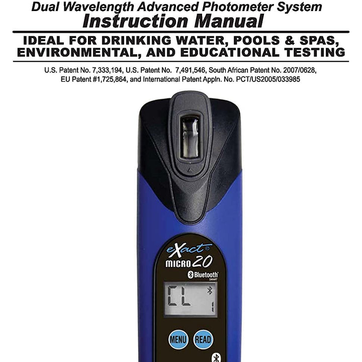 Industrial Test Systems Exact 486700-BT Micro 20 Photometer with Smart Bluetooth