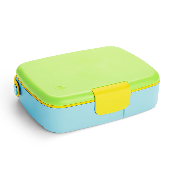 Munchkin® Lunch™ Bento Box for Kids, Includes Utensils, Green Solid