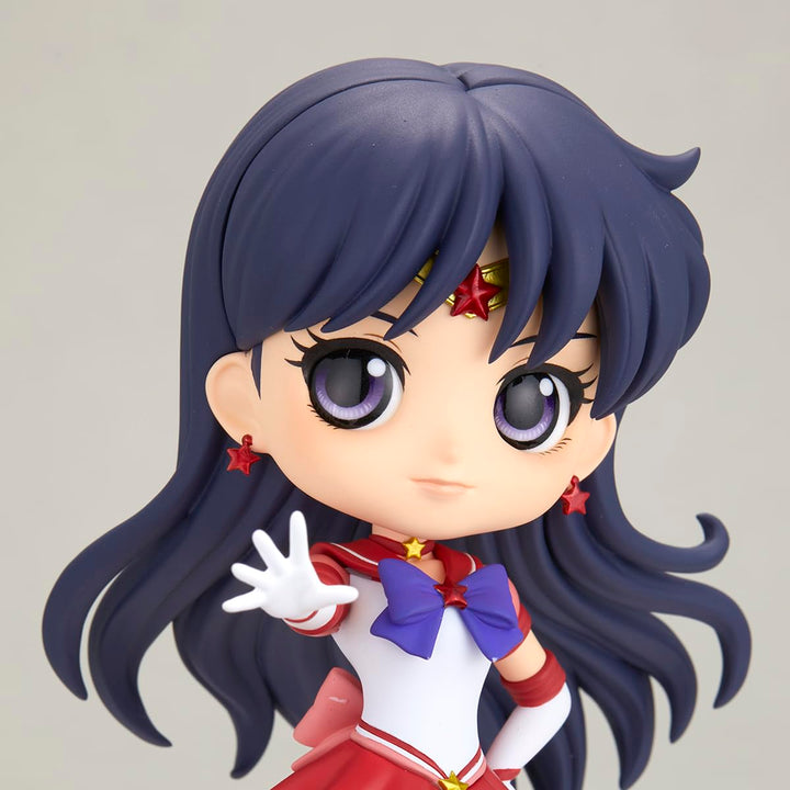 Banpresto - Pretty Guardian Sailor Moon Cosmos The Movie - Eternal Sailor Mars (ver. A), Bandai Spirits Q Posket Figure Eternal Sailor Mars (Ver. A)