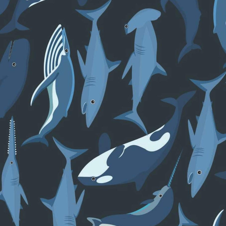 2020 Weekly & Monthly Planner: Narwhal Whale & Shark Themed Calendar & Journal