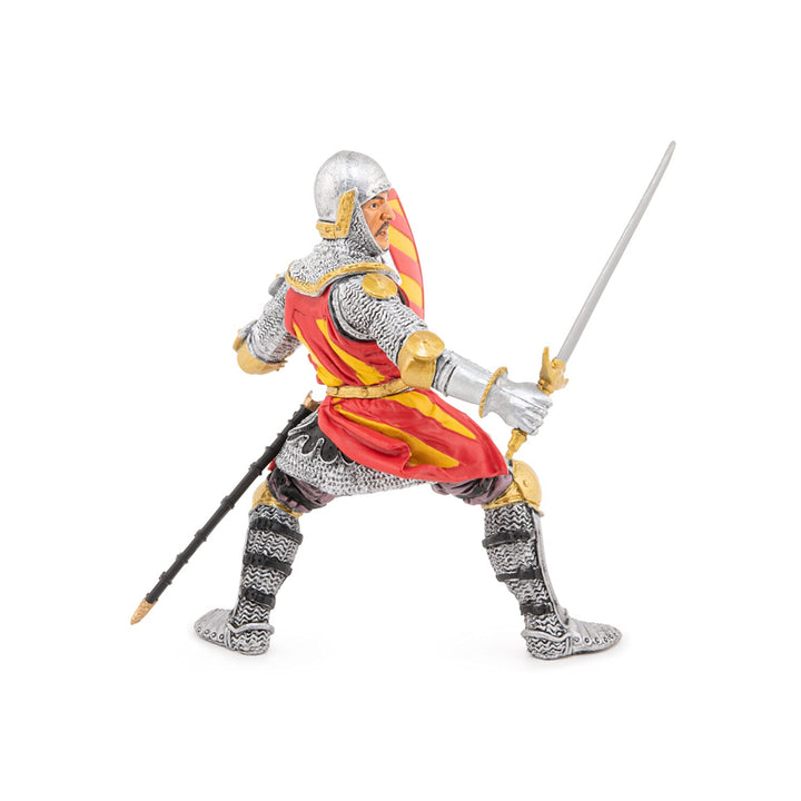 Papo -Hand-Painted - Figurine -Medieval-Fantasy -Tournament Knight -39800 - Collectible - for Children - Suitable for Boys and Girls - from 3 Years Old