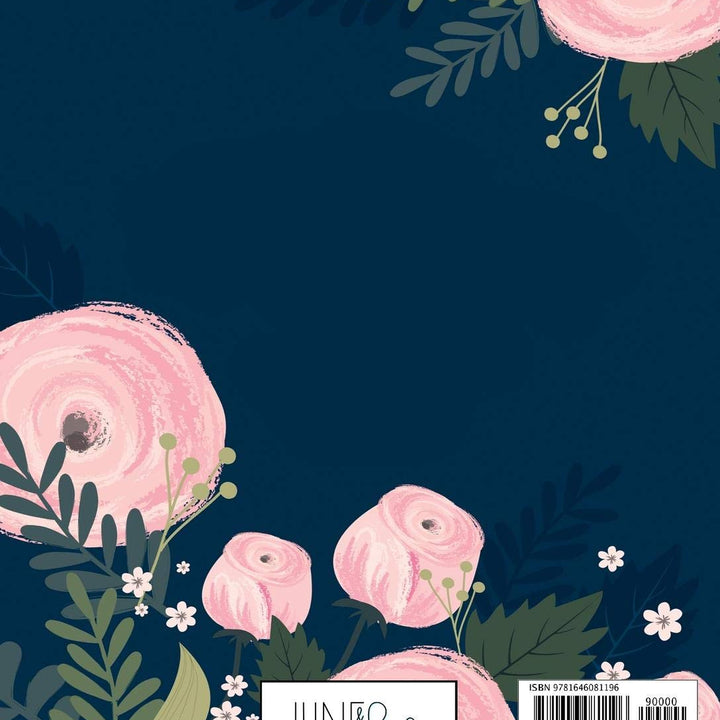 2019-2020 Academic Planner: Weekly & Monthly Organizer & Diary for Students & Teachers: August 1, 2019 to July 31, 2020: Pink Florals on Navy Blue 1196