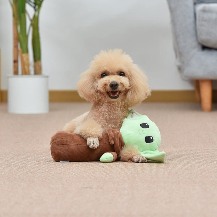 Star Wars for Pets The Child Plush Bobo Dog Toy with Squeaker | GROGU Toy for Dogs | Dog Toys, Squeaky Dog Toys, Bobo Style Dog Toys, Dog Chew Toys, 12 Inch (FF19273) The Child Bobo Plush Toy