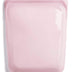 Stasher Platinum Silicone Food Grade Reusable Storage Bag, Rose Quartz (1/2 Gallon) | Reduce Single-Use Plastic | Cook, Store, Sous Vide, or Freeze | Leakproof, Dishwasher-Safe, Eco-friendly | 64 Oz